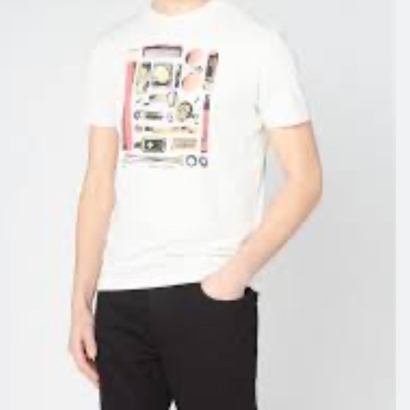 Ben Sherman Festival Essentials T-shirt Large Crew Neck T-Shirt - Picture 1 of 7